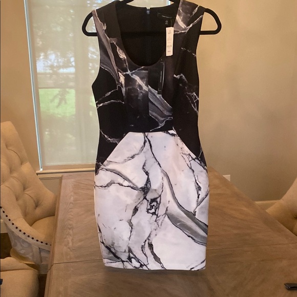 Robert Rodriguez Dresses & Skirts - Robert Rodriguez Black and White Marble Dress